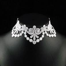 Silver Bridal Necklace